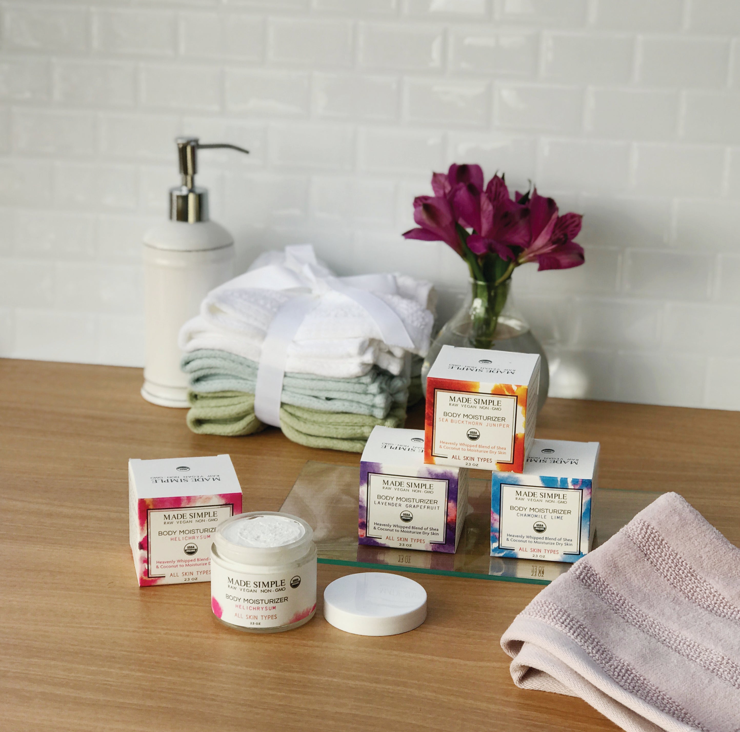 Chamomile Lime Moisturizer - Certified Organic, Vegan & Cruelty-free