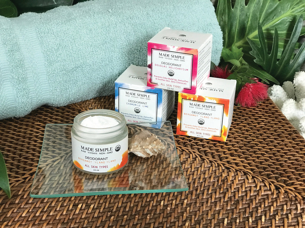 Douglas Fir Helichrysum Deodorant - Certified Organic, Vegan & Cruelty-free